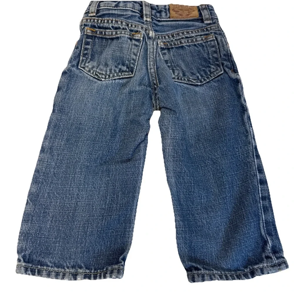 Baby Gap Orignal‎ Fit Baby SZ 18-24 Adjustable Waist Denim Blue Jeans